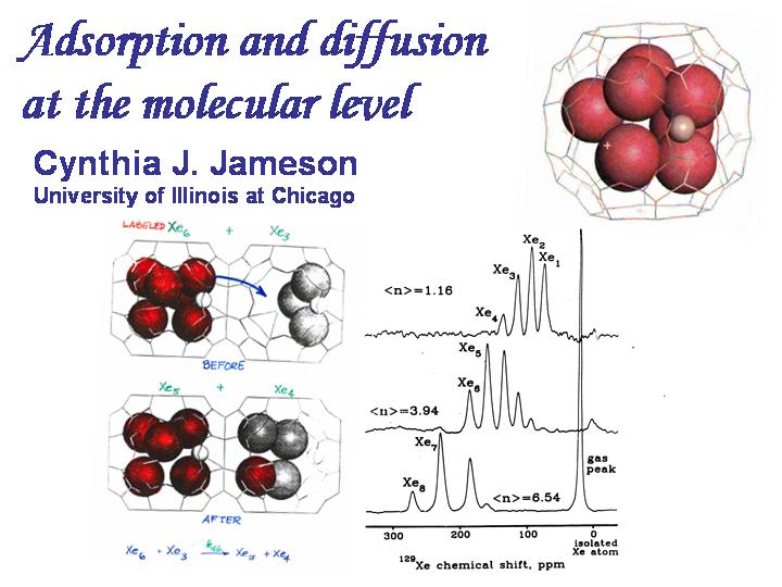 Adsorption and diffusion at the molecular level